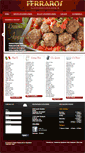 Mobile Screenshot of ferrarosfamilyitalian.com